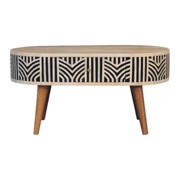 IN3384 - Edessa Bone Inlay Coffee Table for resale