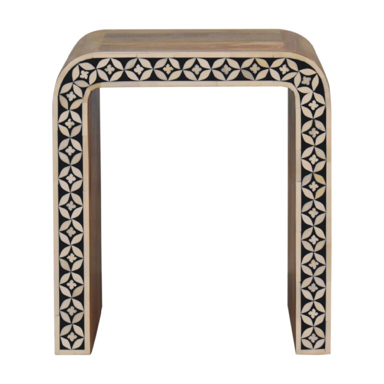 Edessa Bone Inlay End Table for resale