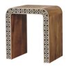 Edessa Bone Inlay End Table dropshipping