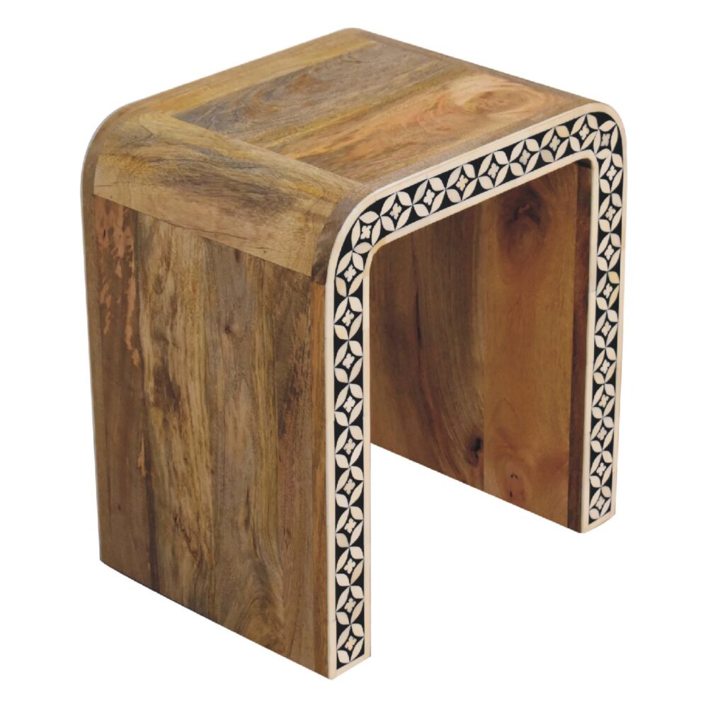 Edessa Bone Inlay End Table for reselling