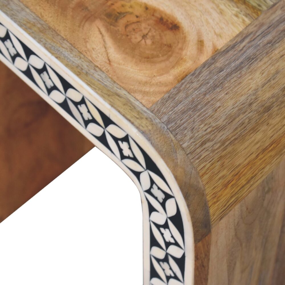 bulk Edessa Bone Inlay End Table for resale