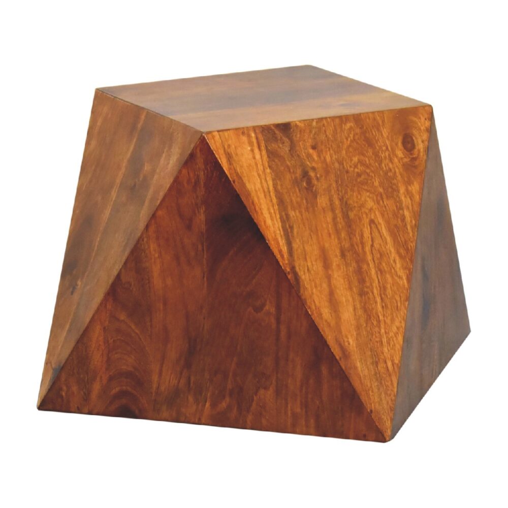 wholesale Chestnut Abstract End Table for resale