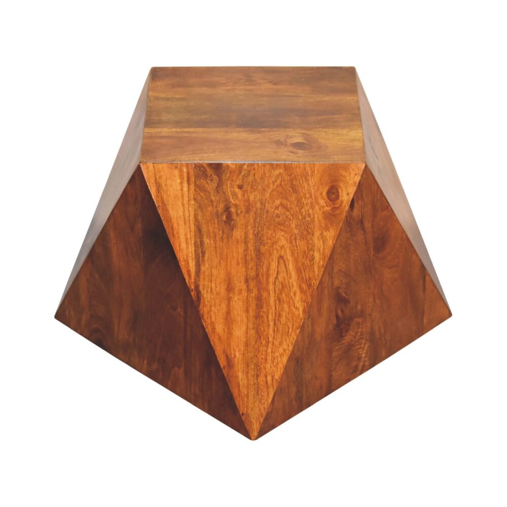 wholesale Chestnut Abstract End Table for resale