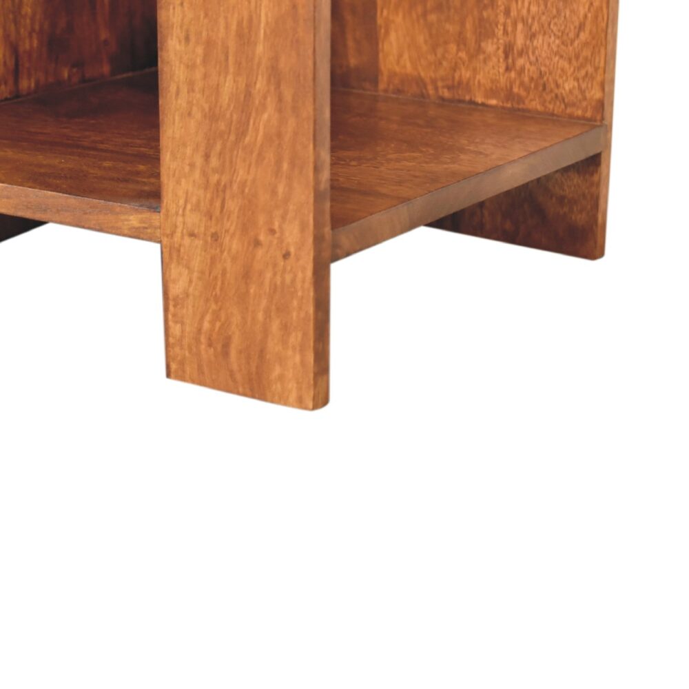 IN3389 - Chestnut Box Bedside for resell
