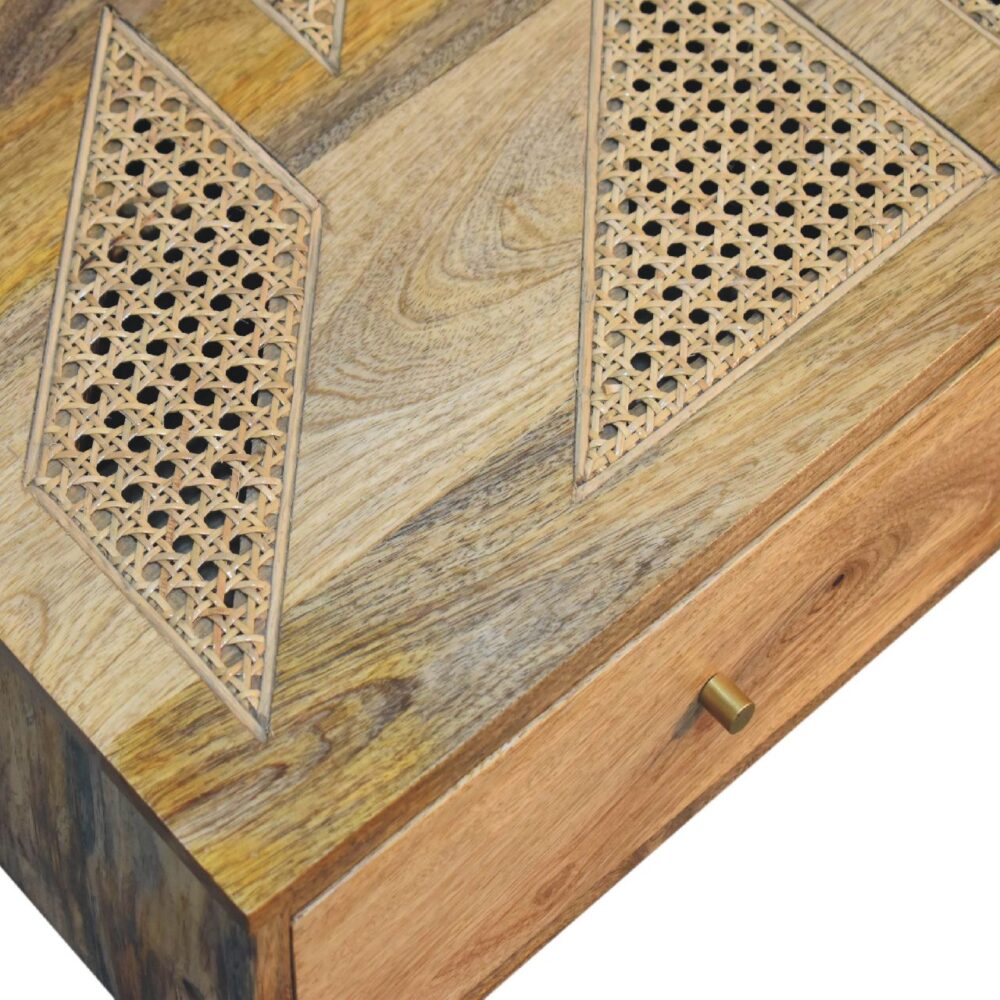 IN3400 - Woven Aztec Coffee Table for resell