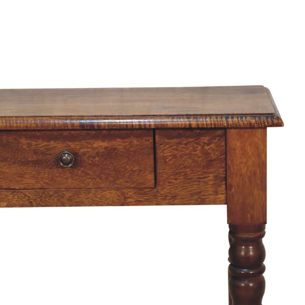 wholesale Chestnut Turned Leg Writing Desk for resale