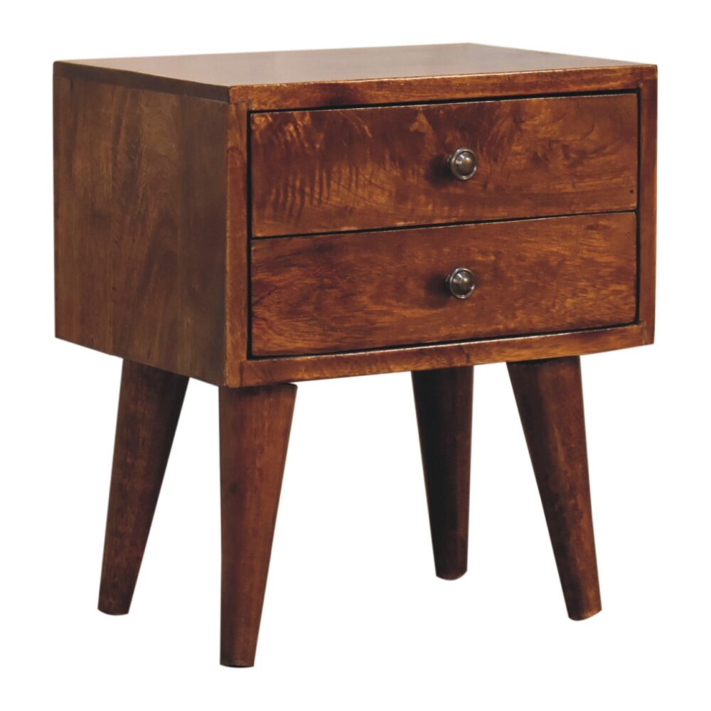 wholesale Mini Chestnut Modern Solid Wood Bedside for resale