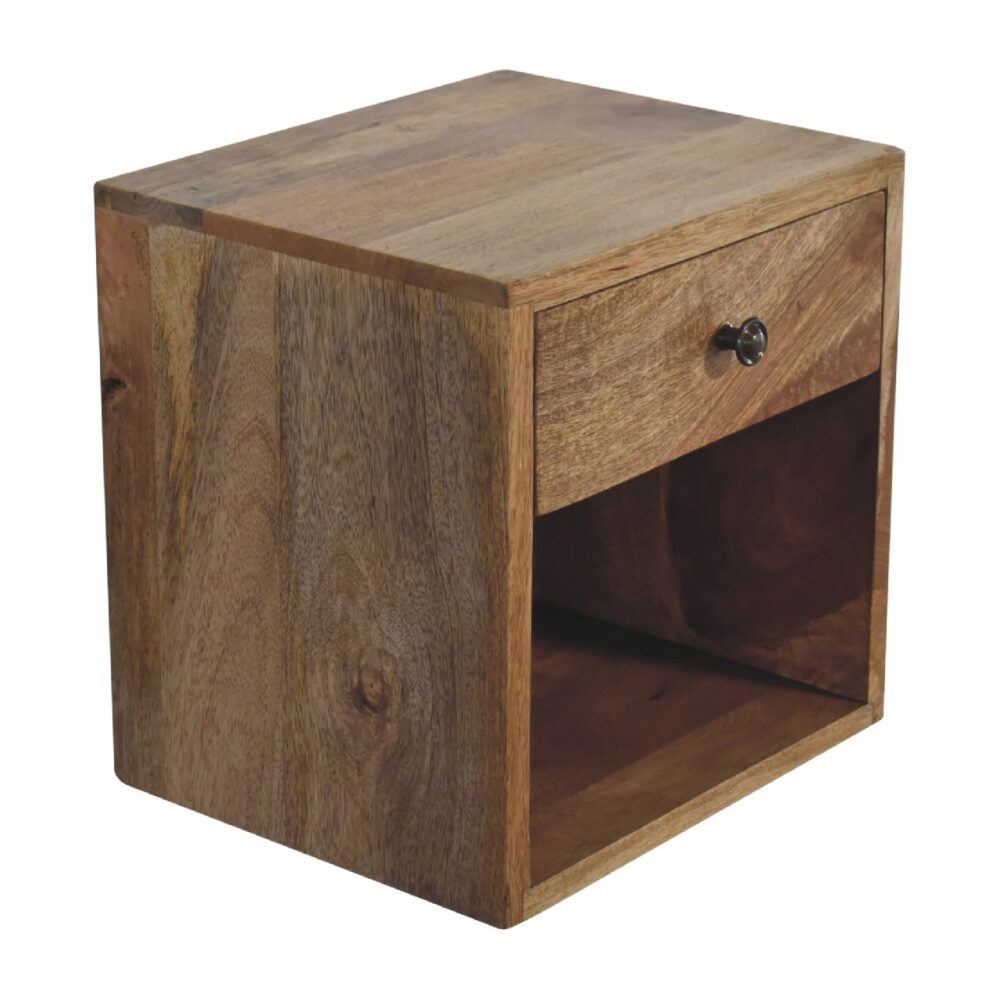 IN3455 - Wall Mounted Mini Classic Oak-ish Bedside for resell