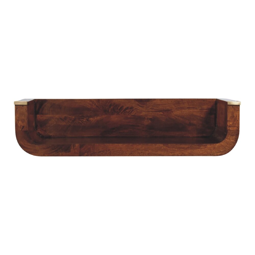 Indira Chestnut Floating Console Table wholesalers