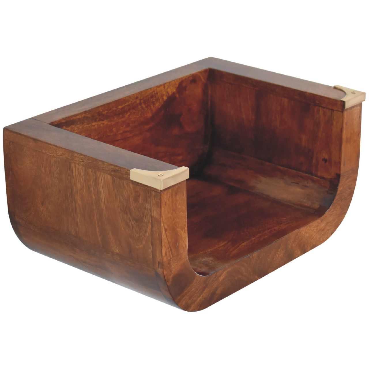 Indira Chestnut Floating Nightstand - Image 5