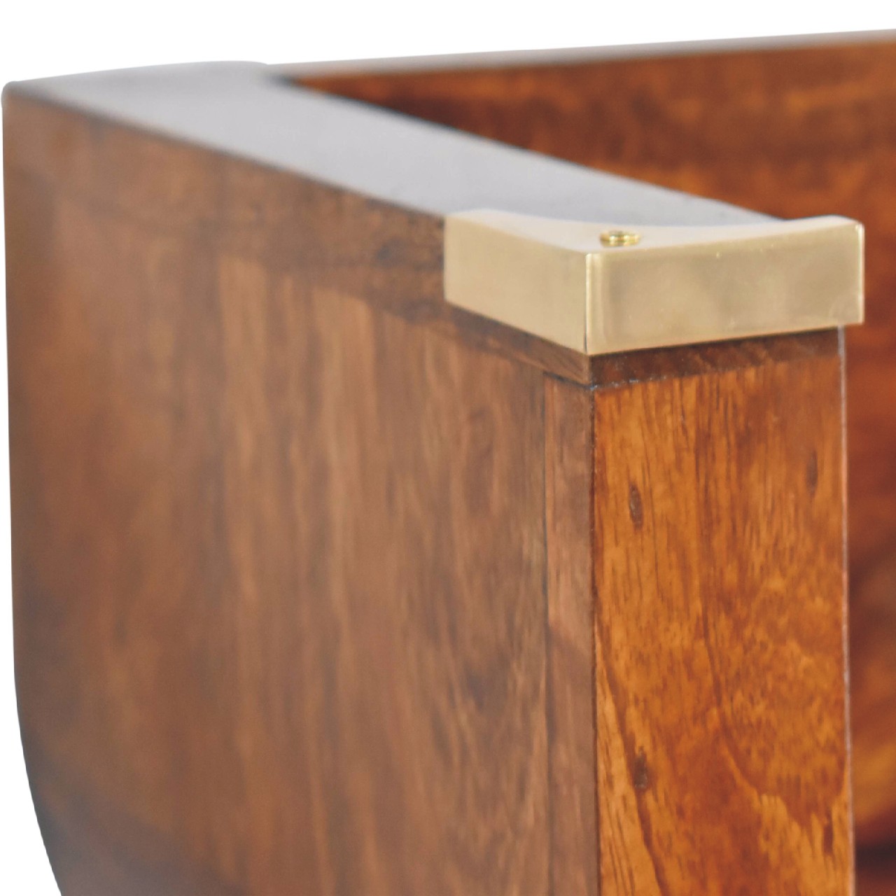 Indira Chestnut Floating Nightstand - Image 6