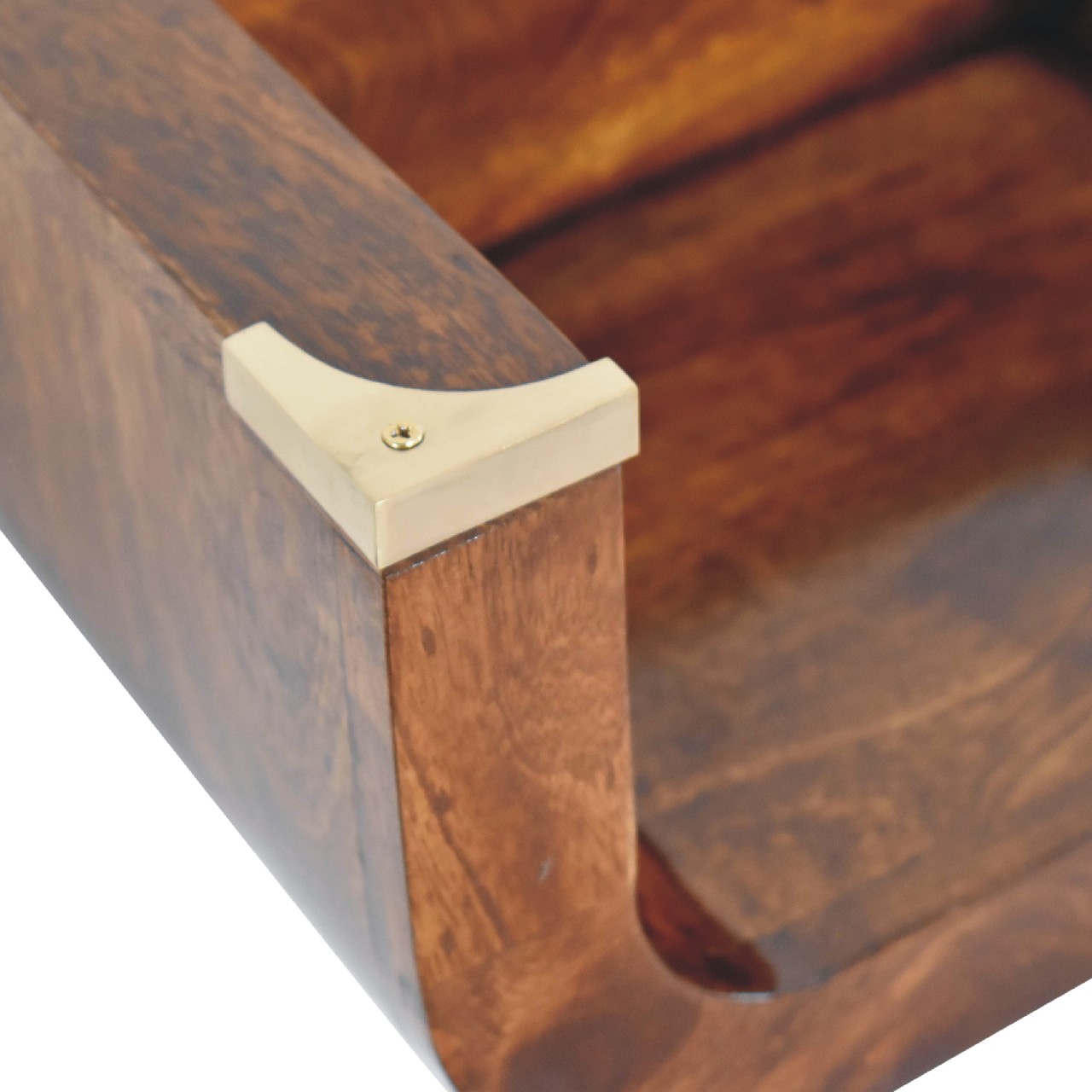 Indira Chestnut Floating Nightstand - Image 7