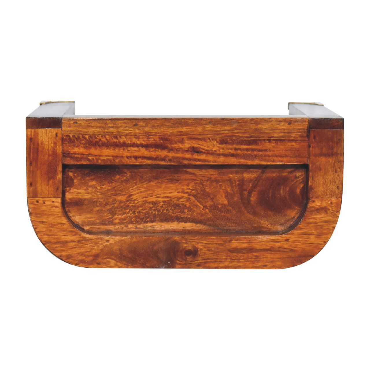 Indira Chestnut Floating Nightstand - Image 10