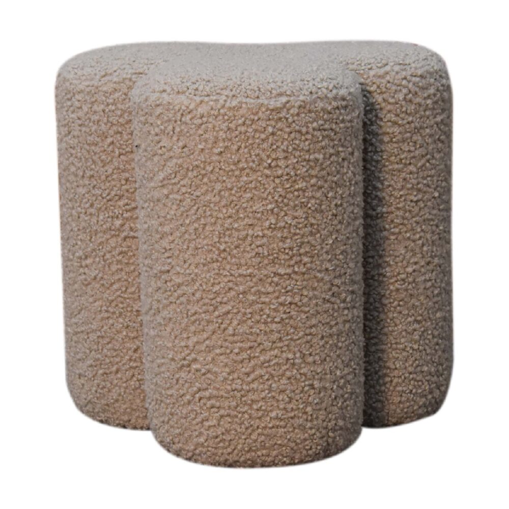 wholesale Mud Boucle Clover Footstool for resale