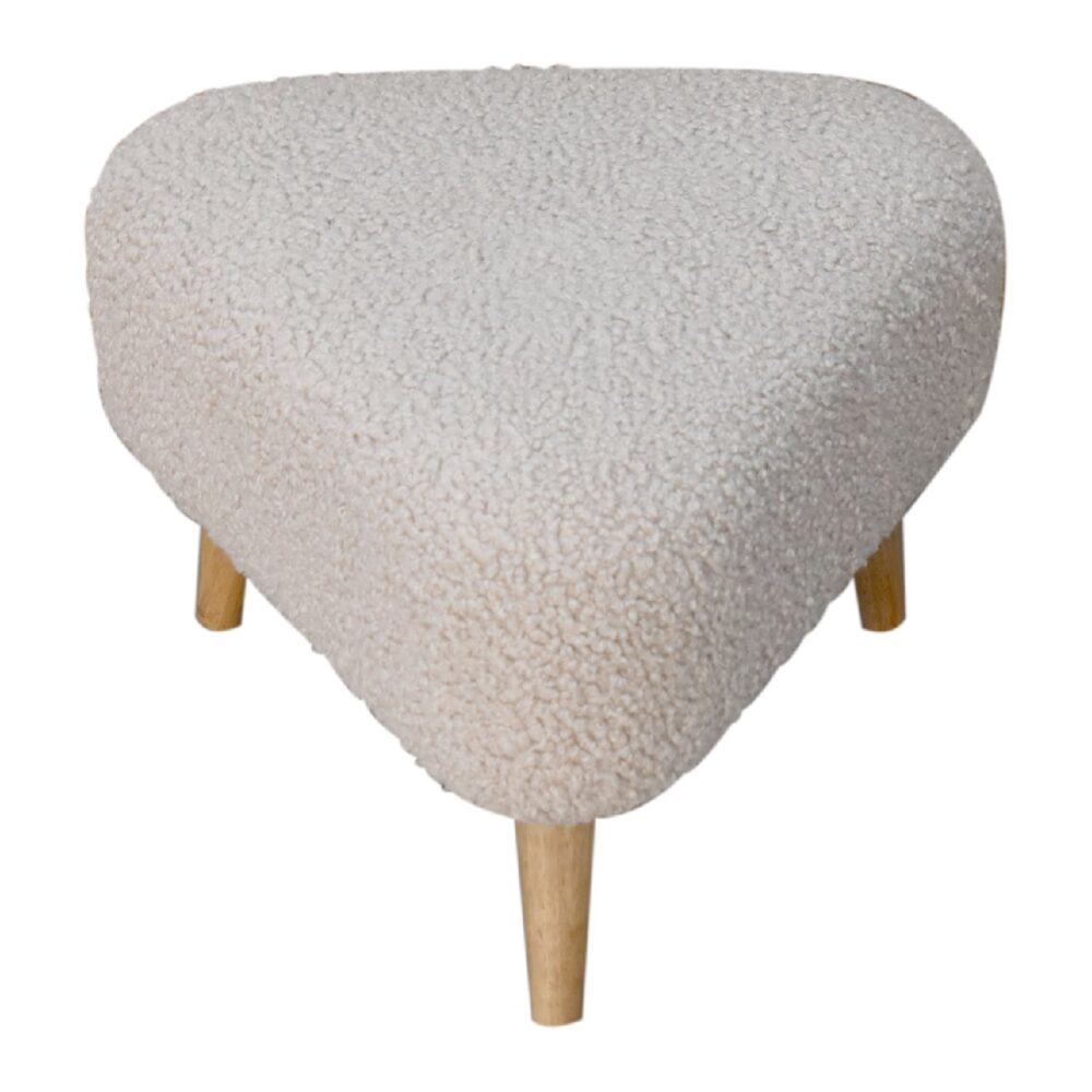 bulk Mud Boucle Triangle Footstool for resale
