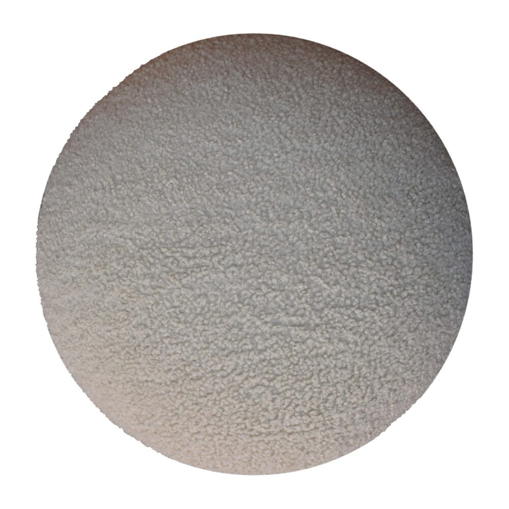 wholesale Cream Boucle Mushroom Footstool for resale