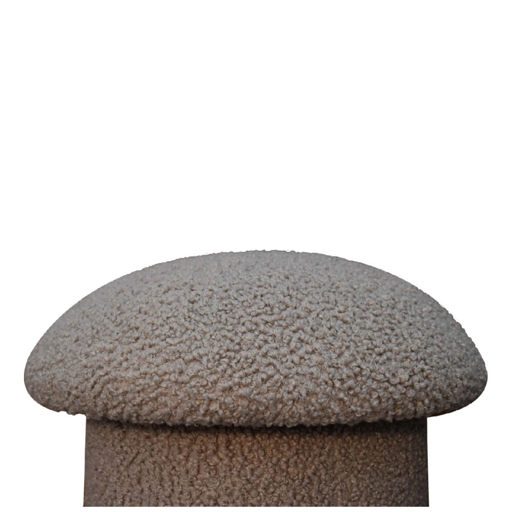 Mud Boucle Mushroom Footstool dropshipping