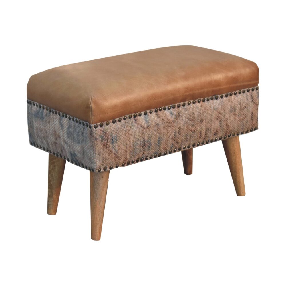 Haven Durrie Footstool for wholesale