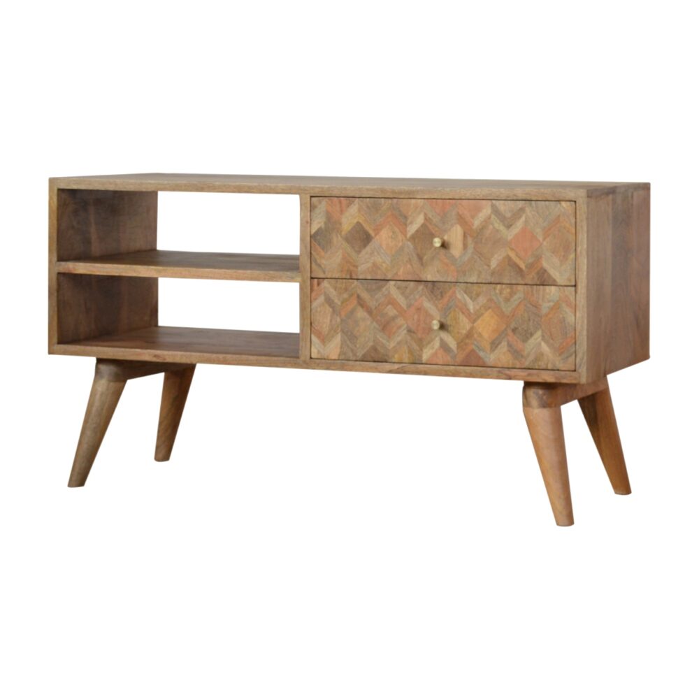 Assorted Oak-ish Media Unit dropshipping