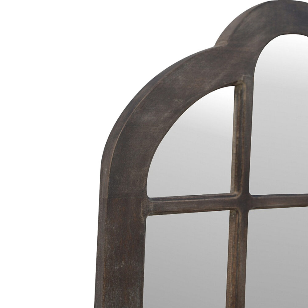 wholesale Mango Wood Arch Mirror Frame for resale