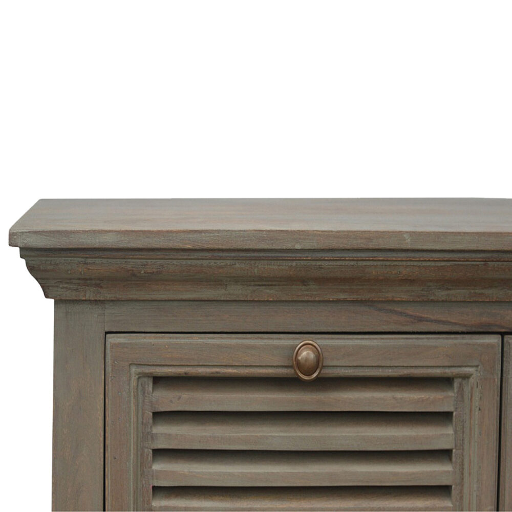 wholesale Grey Wash Buffet with 5 Shutter Front Drawers for resale
