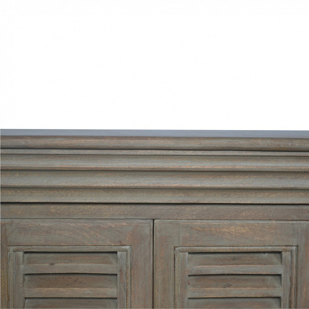 wholesale Grey Wash Shutter Style Cabinet TV Unit for resale