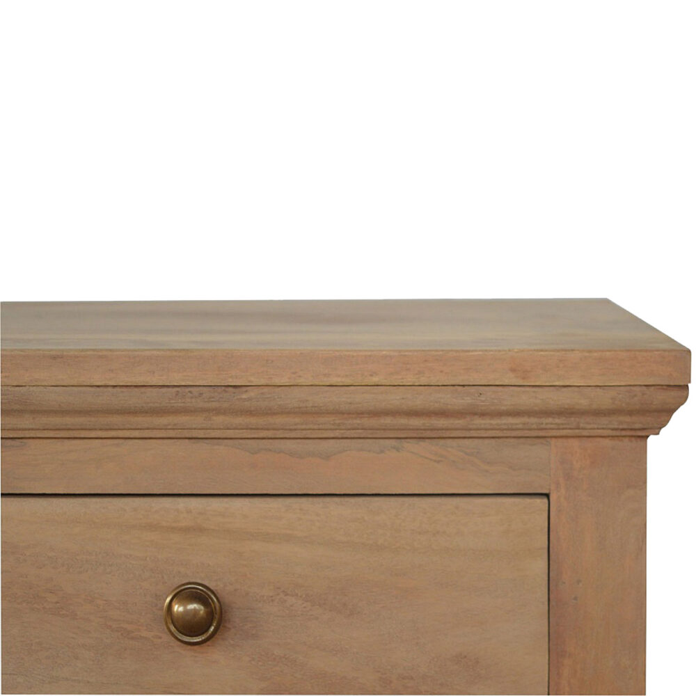 wholesale 3 Drawer Mango Wood Bedside Table for resale