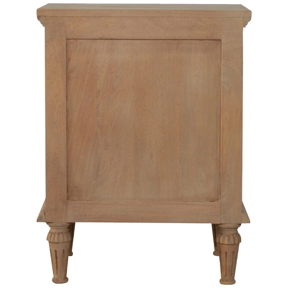 bulk 3 Drawer Mango Wood Bedside Table for resale