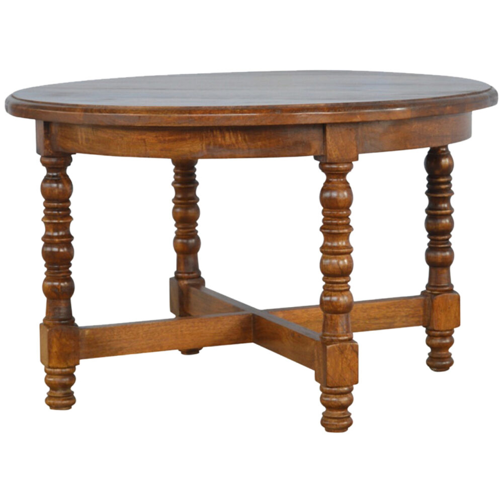 wholesale Mango Wood Occasional Round Side Table for resale