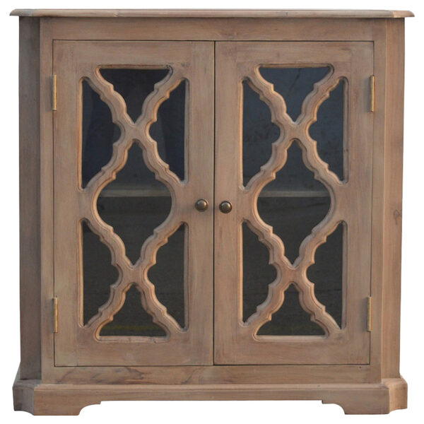 Sideboard with 2 Hand Carved Glazed Doors for resale
