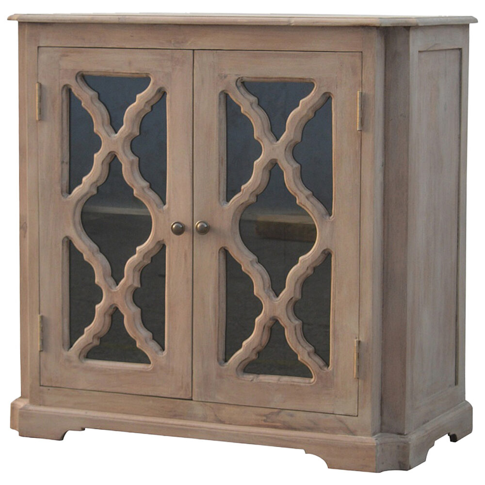 wholesale Sideboard with 2 Hand Carved Glazed Doors for resale