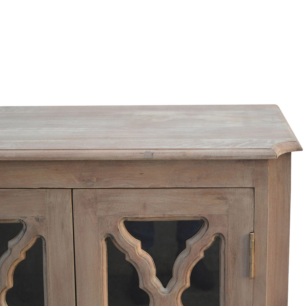wholesale Sideboard with 2 Hand Carved Glazed Doors for resale