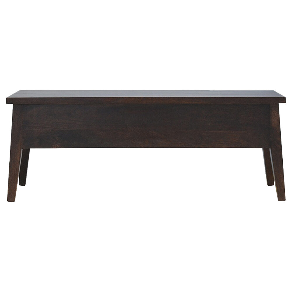 Walnut Hallway Storage Bench for resale