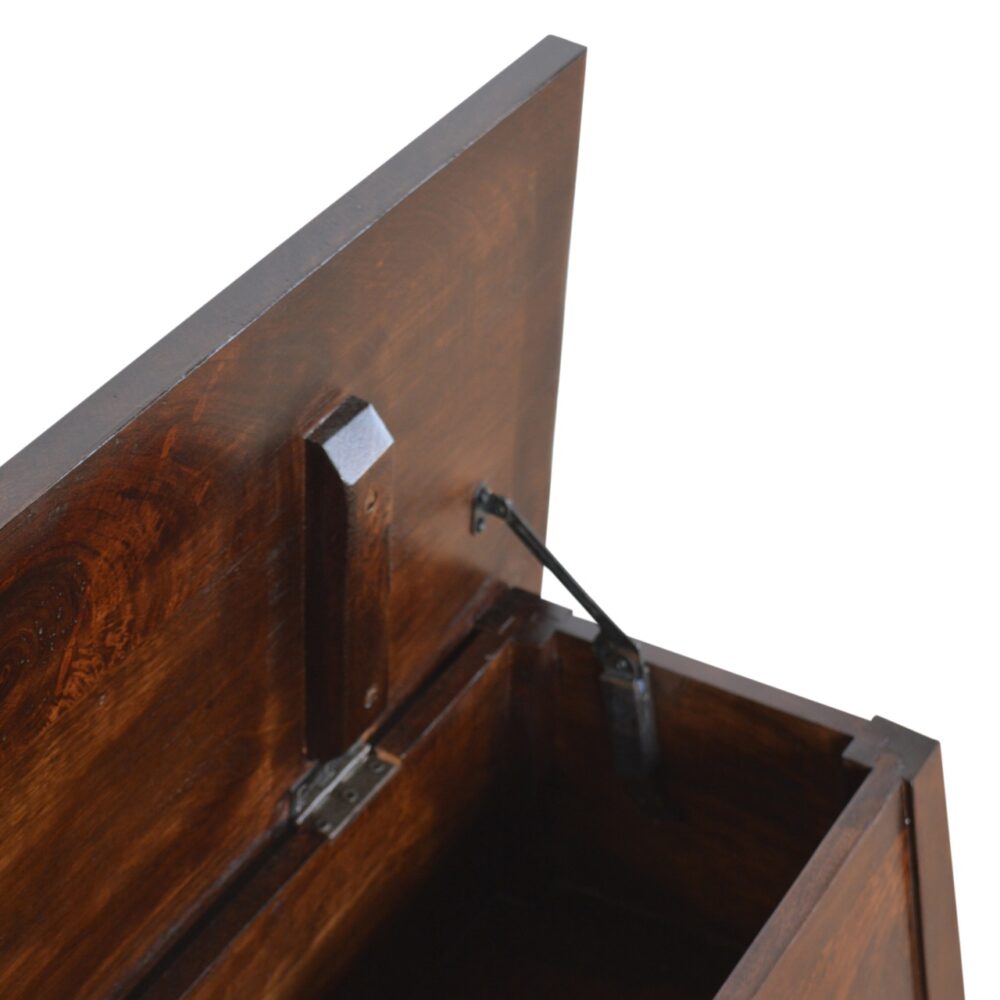Solid Wood Lid Up Storage Box for wholesale