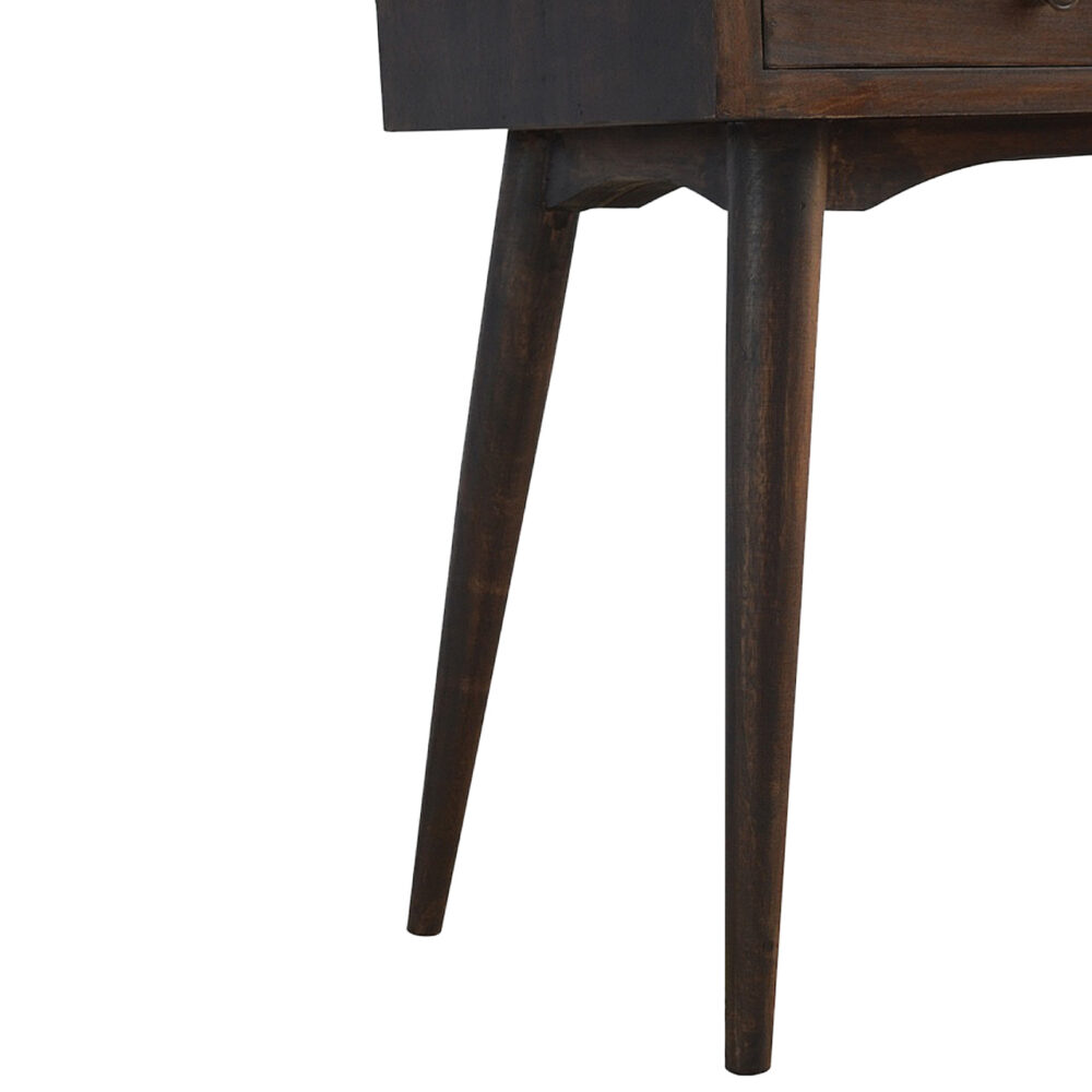 2 Drawer Walnut Hallway Console Table for resell
