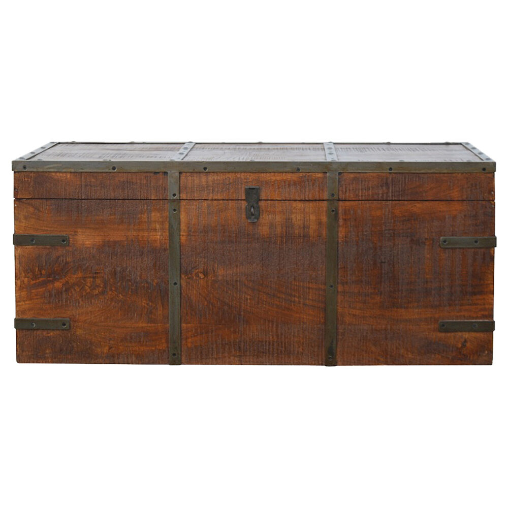 Storage Box With Iron Work for resale