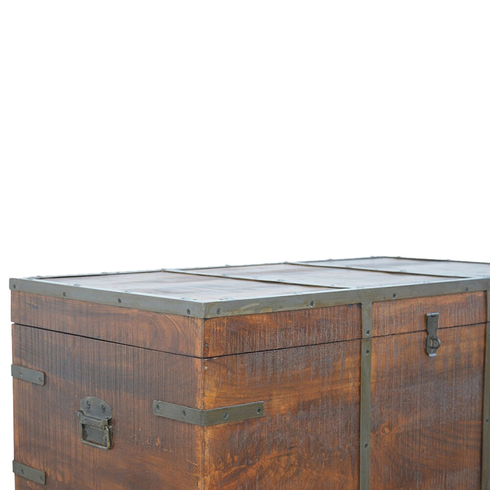 Storage Box With Iron Work for wholesale