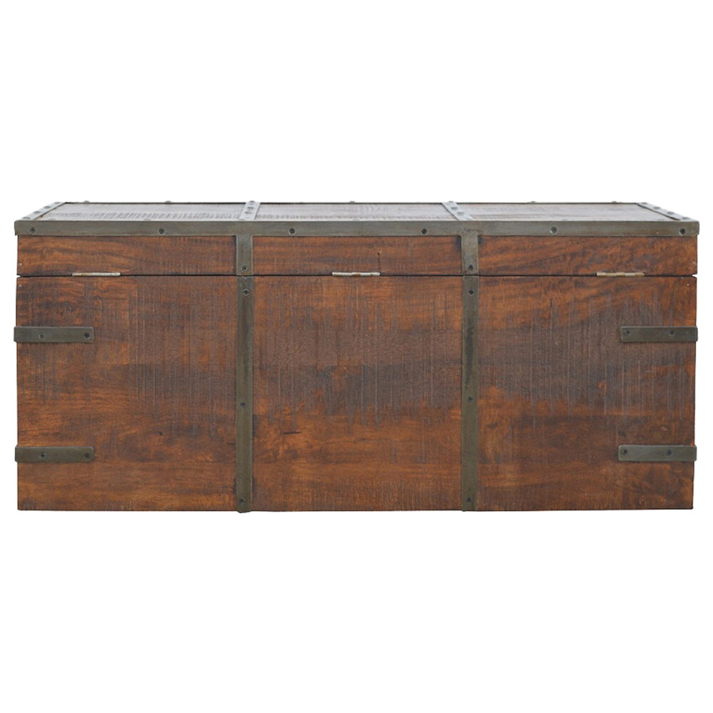 Storage Box With Iron Work for resell