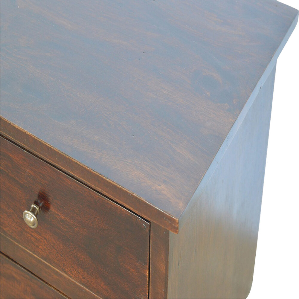 Walnut 2 Drawer Nordic Bedside dropshipping