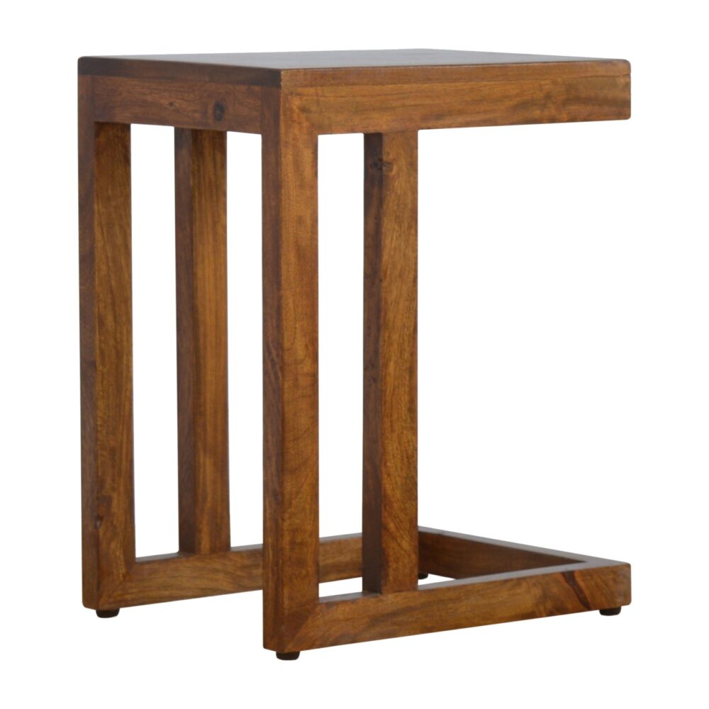 wholesale Chestnut Finish One-sided End Table for resale