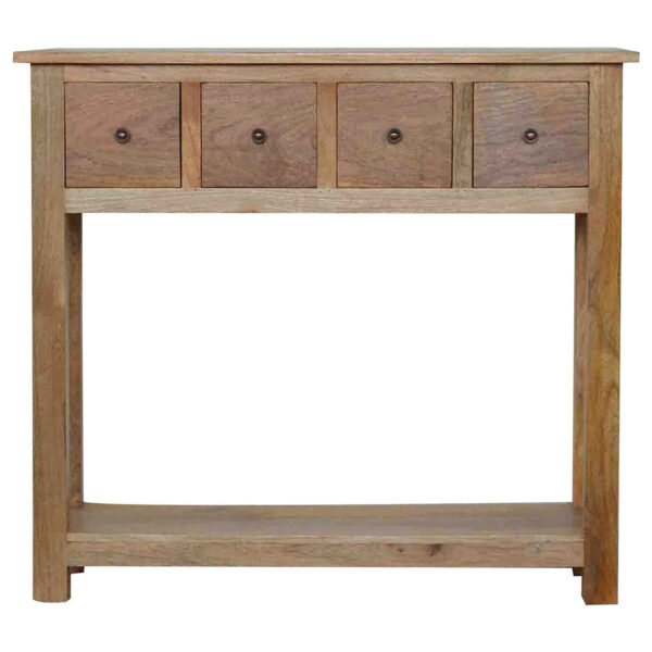 Country Style 4 Drawer Console Table for resale