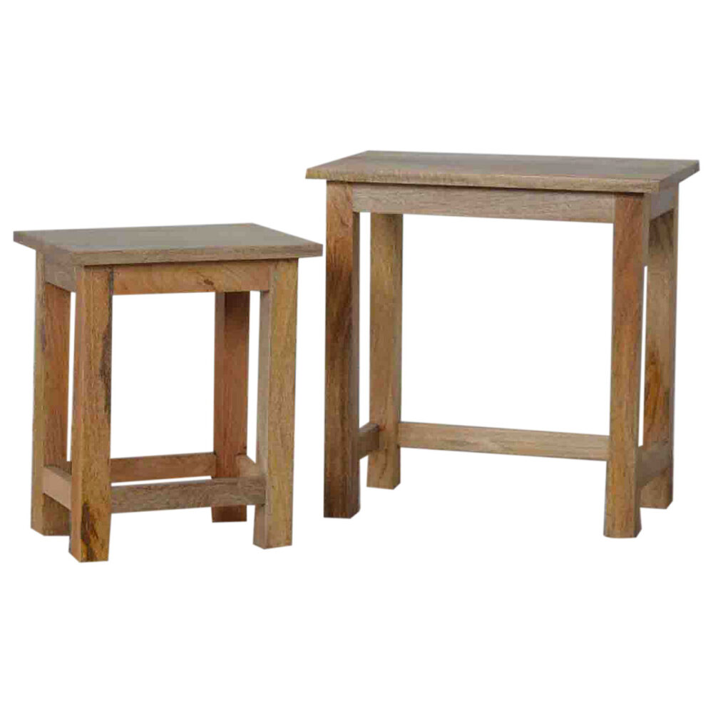 Country Style Stool Set of 2 dropshipping