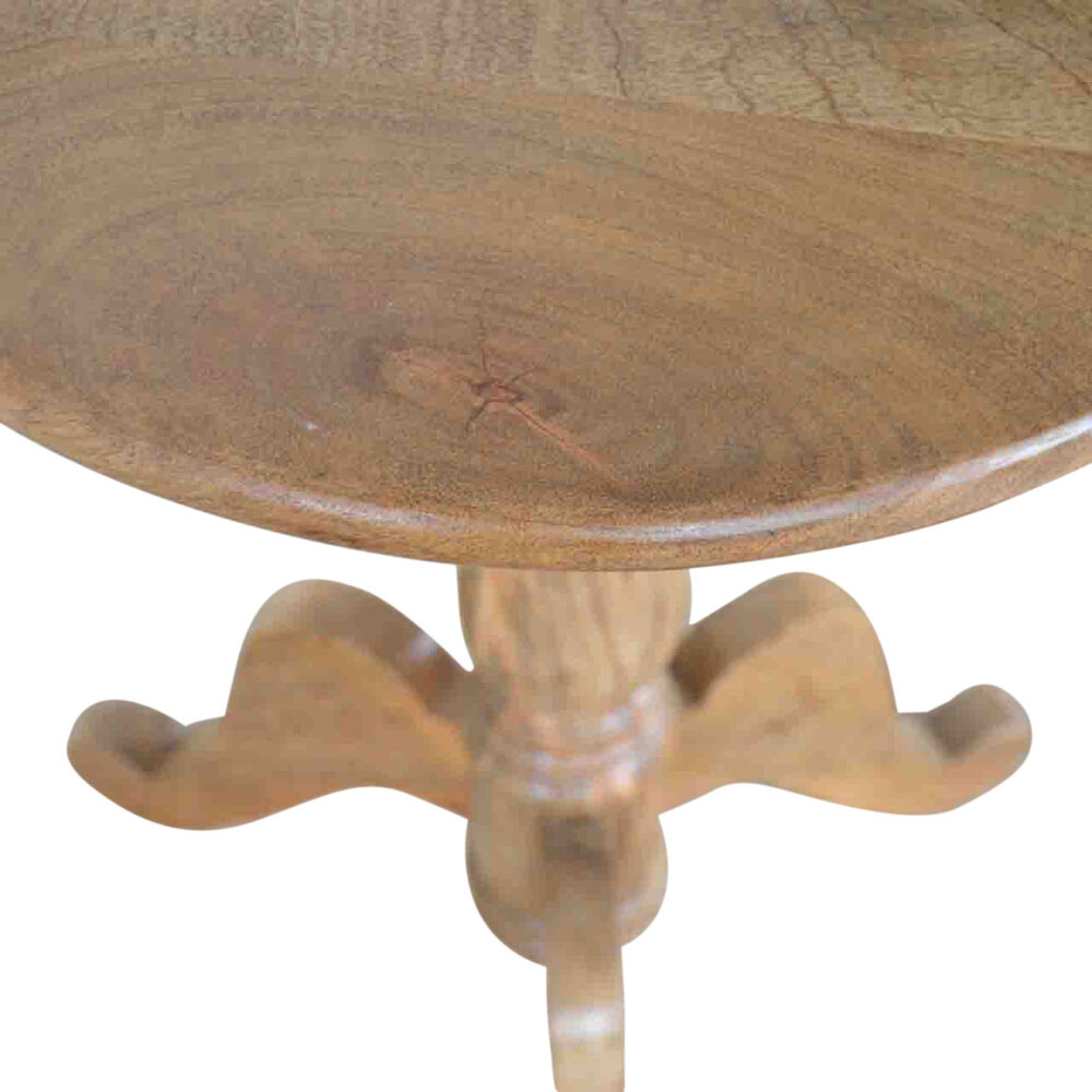 Solid Wood Round Tea Table dropshipping