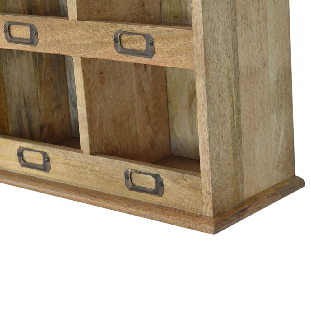 Wall Mounted Storage Unit with 9 Slots for wholesale