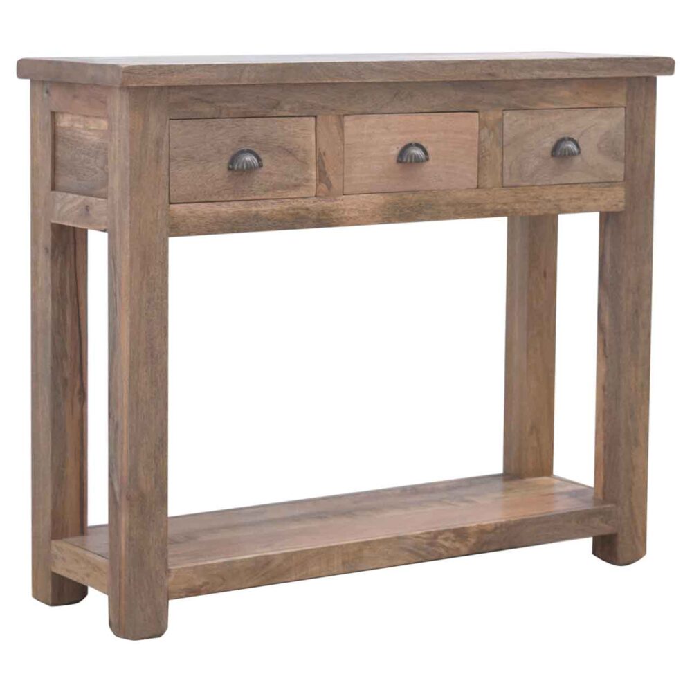 wholesale Solid Wood Hallway Console Table with 3 Drawers for resale