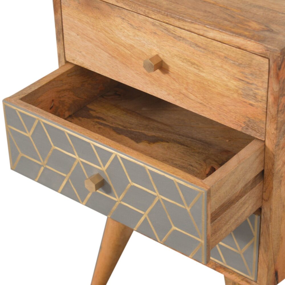 Dice 3 Drawer Bedside for resell