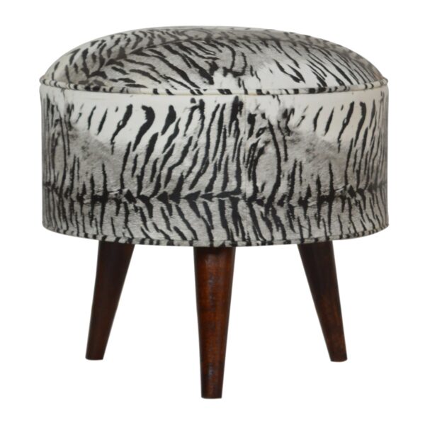 IN1219 - Zebra Print Footstool for resale