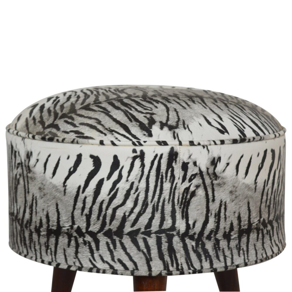 wholesale IN1219 - Zebra Print Footstool for resale