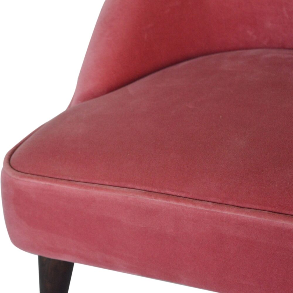 Pink Velvet Deep Button Chair for wholesale