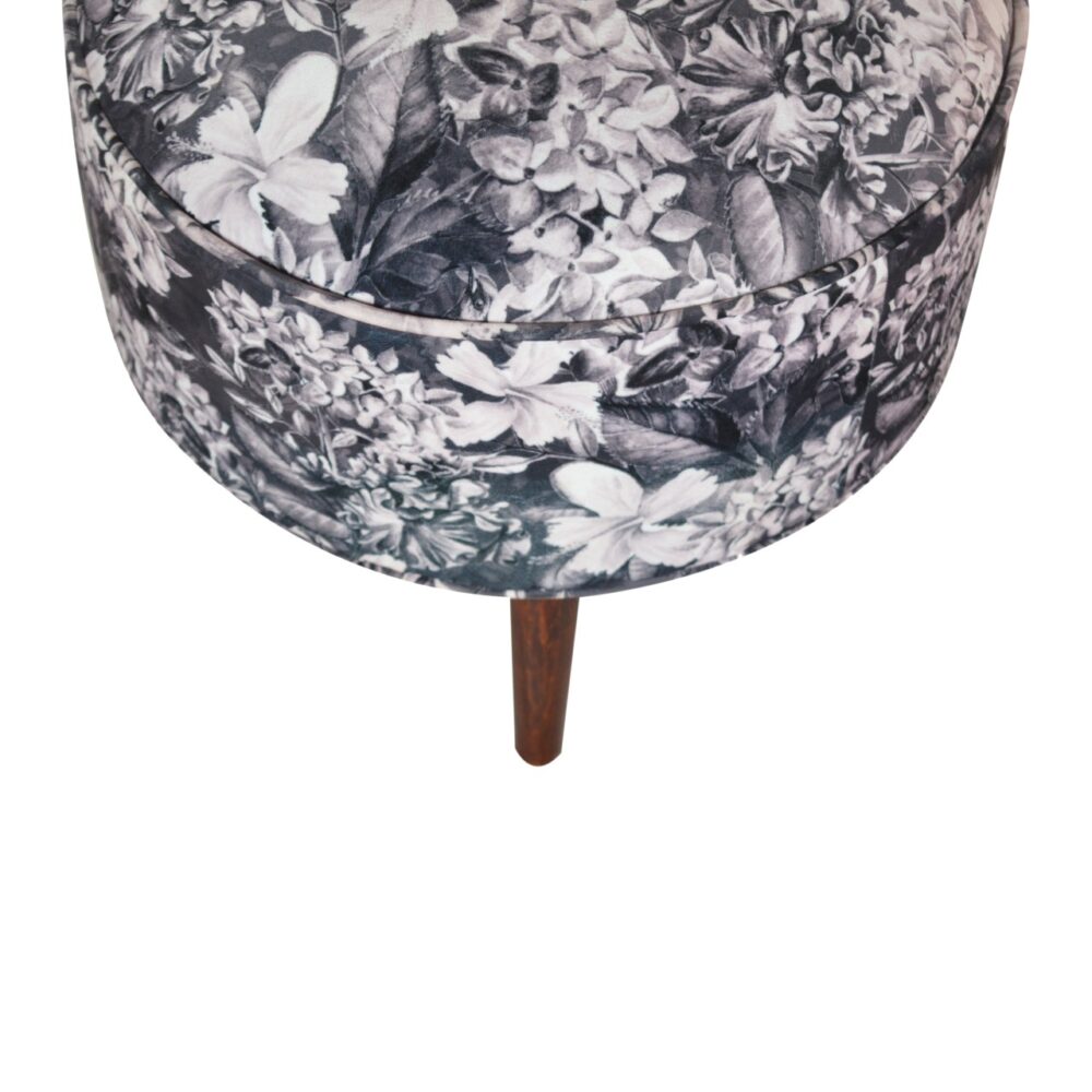 IN1270 - Floral Print Footstool dropshipping